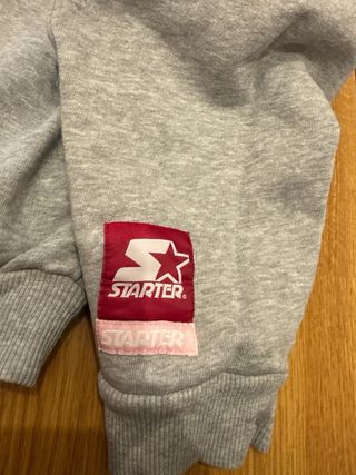 Sudadera Starter gris mujer