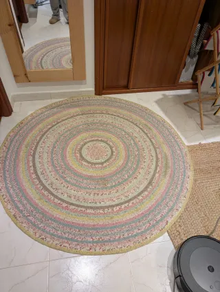 Alfombra Redonda Zara Home 140 cm