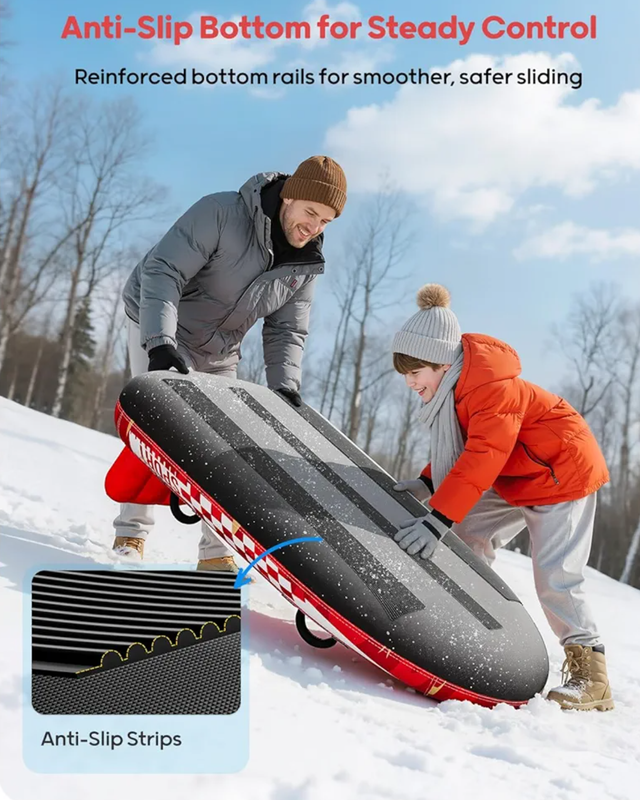 Trineo de nieve para 2 personas. Nuevo a estrenar.