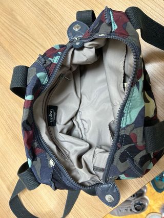 Bolso Kipling Multicolor Camuflaje
