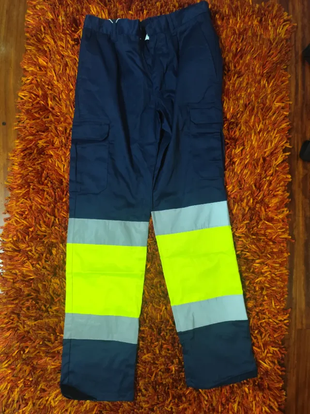Pantalones nuevos de trabajo reflectantes Talla 42