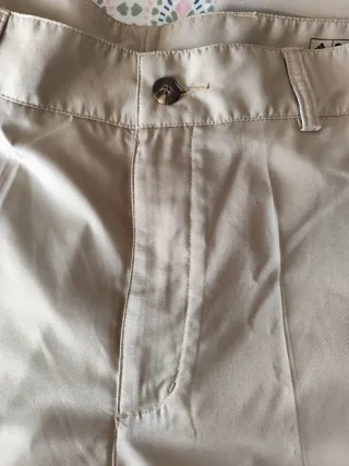 Pantalón Adidas Chino Beige Talla 46