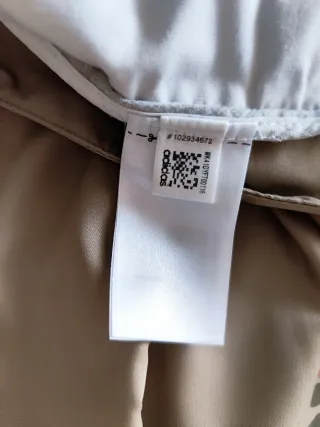 Pantalón Adidas Chino Beige Talla 46