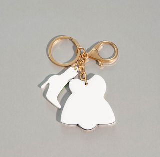 Portachiavi Portachiavi donna con tacco e calzino