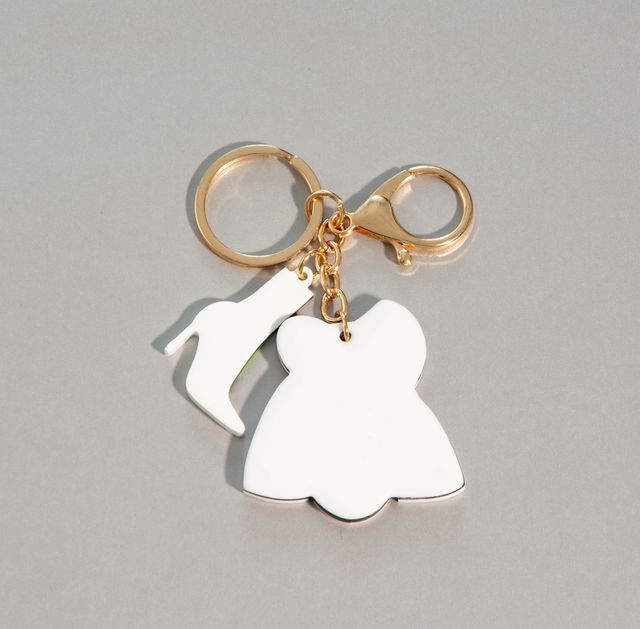 Portachiavi Portachiavi donna con tacco e calzino