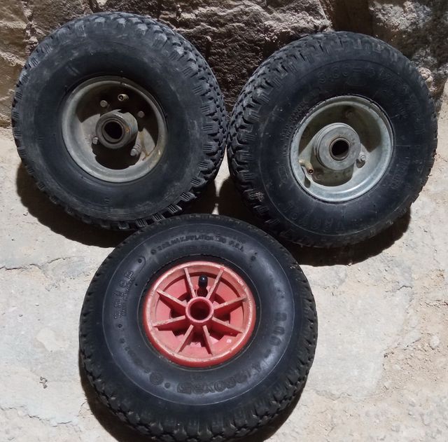 Rueda con cámara para carretilla