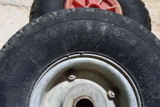 Rueda con cámara para carretilla