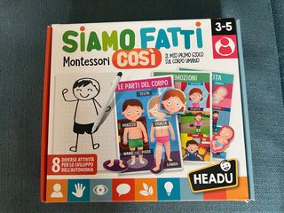 Gioco Montessori Siamo Fatti Così