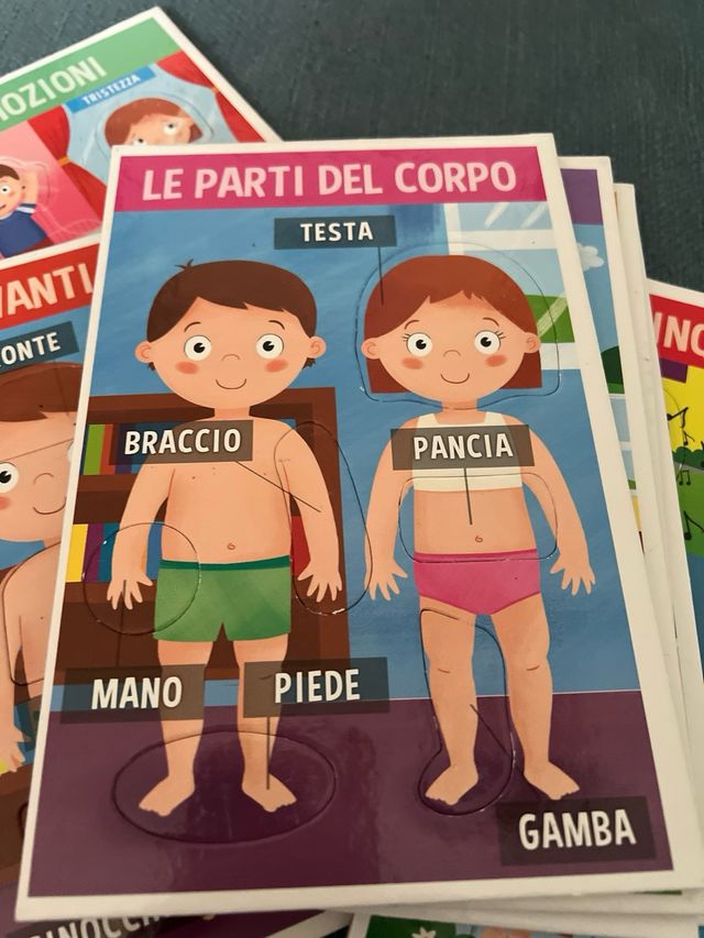 Gioco Montessori Siamo Fatti Così