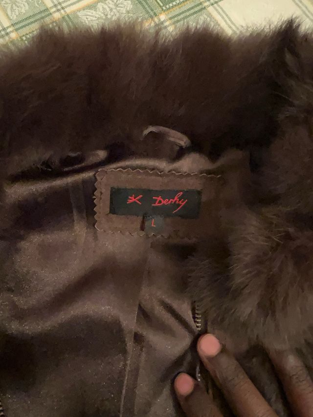 Pelliccia Derhy marrone taglia L