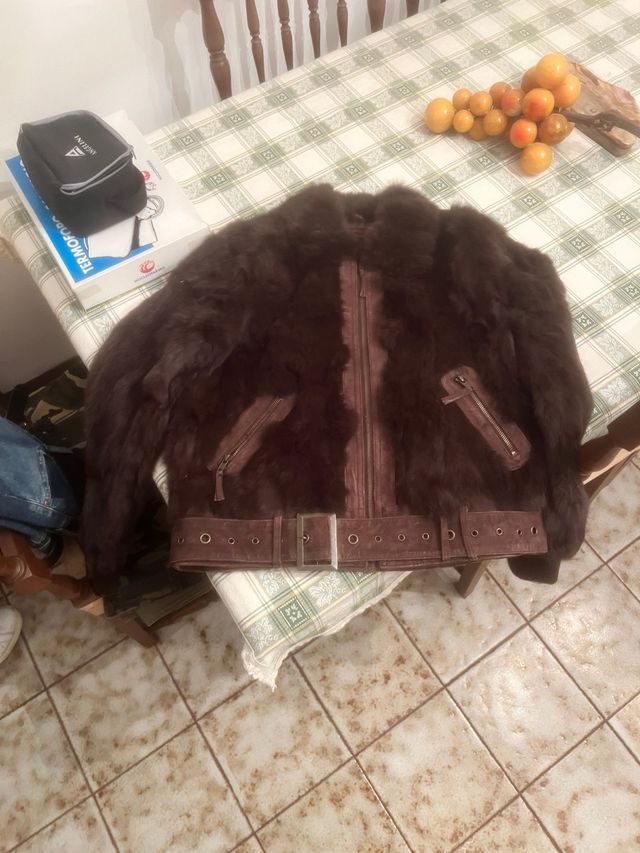 Pelliccia Derhy marrone taglia L