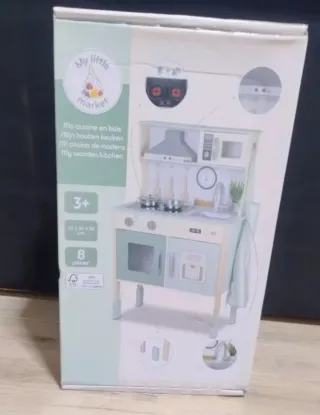 Cocina de madera infantil My Little Market