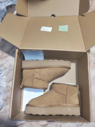 Botín plataforma Heron Chestnut