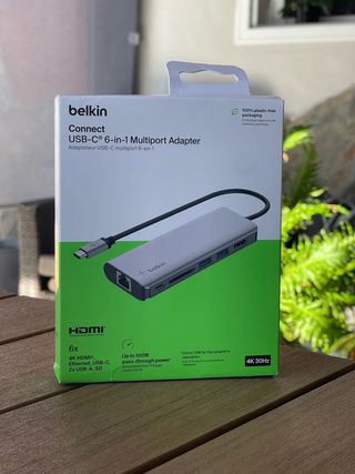 Adaptador USB-C Belkin 6 en 1