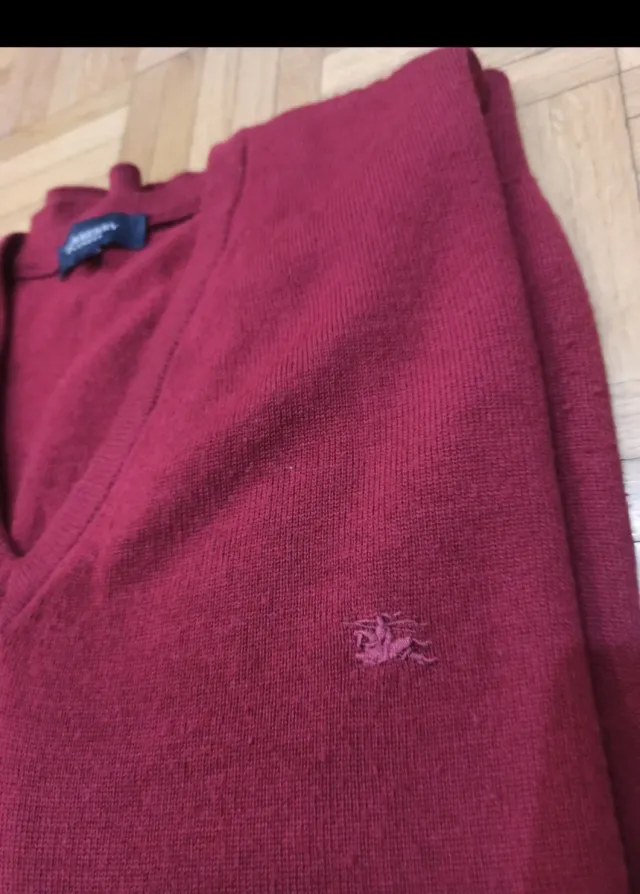 Jersey Burberry Rojo