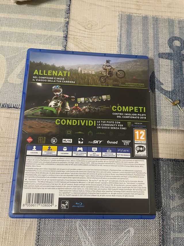 Monster Energy Supercross 2 PS4