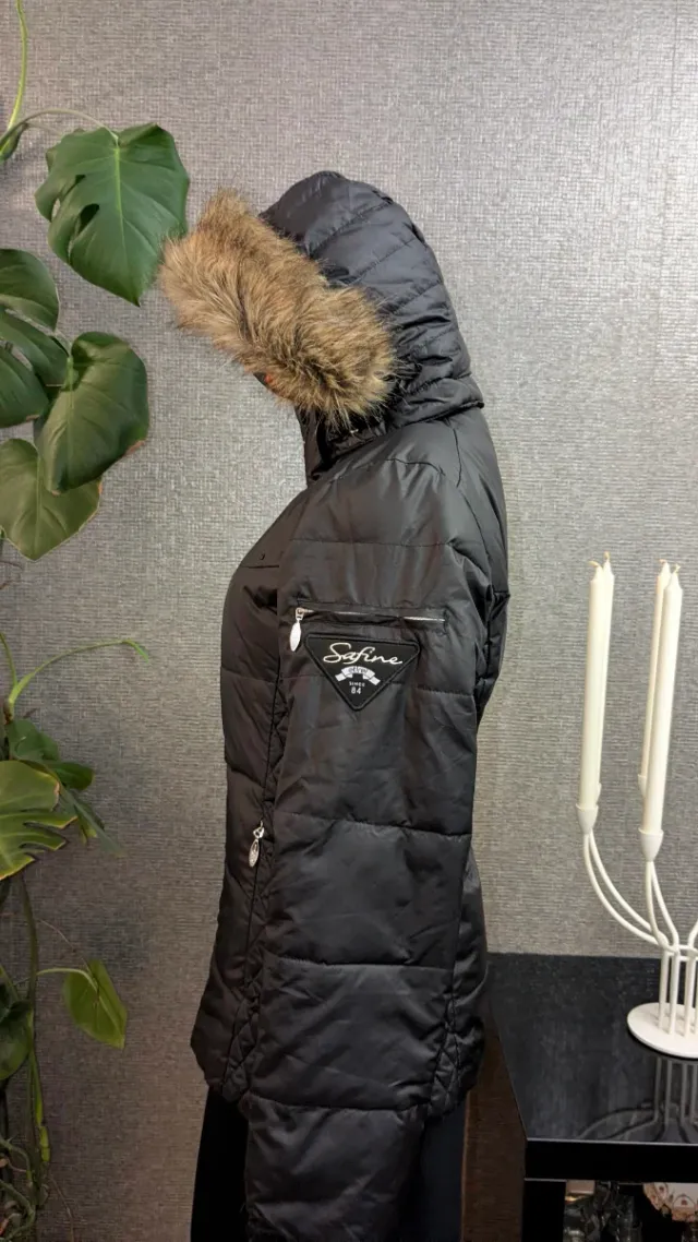 Chaqueta de nieve Safine con capucha
