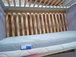 Maxicuna convertible blanca