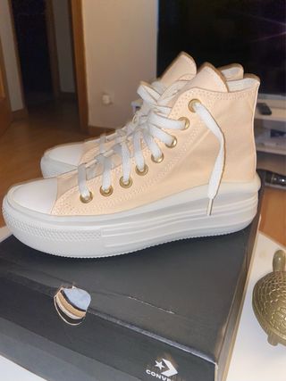 Converse plataforma talla 36