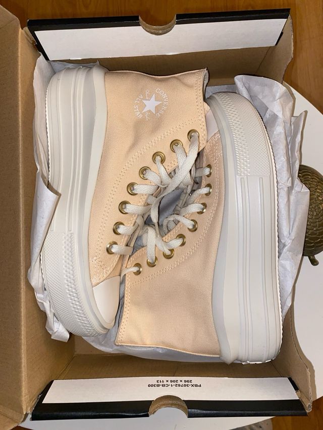 Converse plataforma talla 36