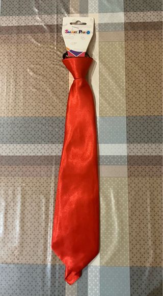 Corbata roja Smart Party
