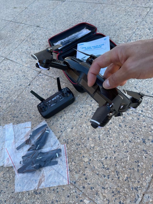 Drone Le Idea GPS 4 Ejes Manual Instrucciones