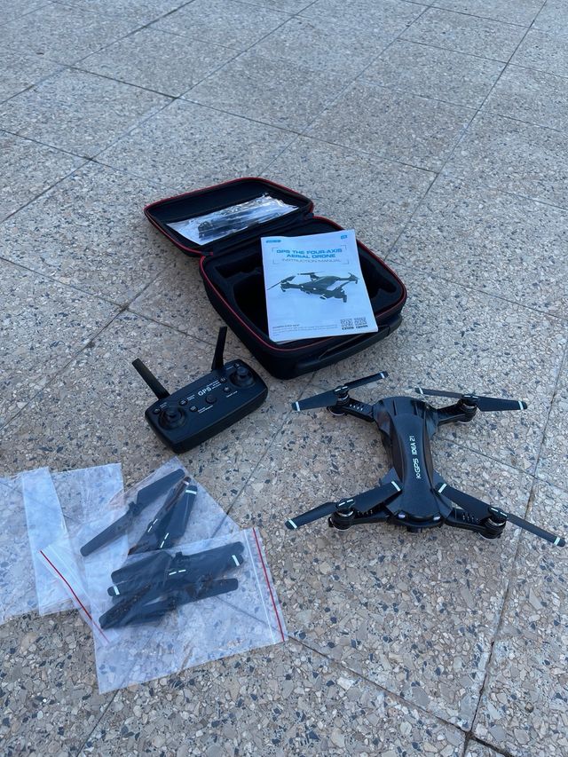Drone Le Idea GPS 4 Ejes Manual Instrucciones