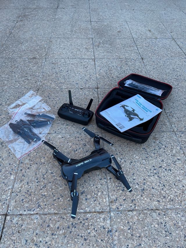 Drone Le Idea GPS 4 Ejes Manual Instrucciones