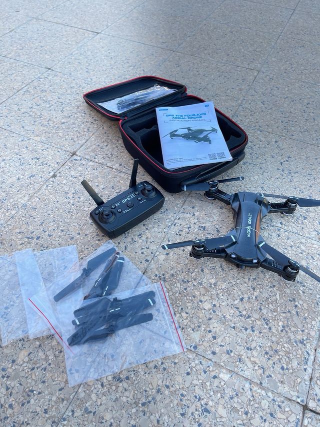 Drone Le Idea GPS 4 Ejes Manual Instrucciones