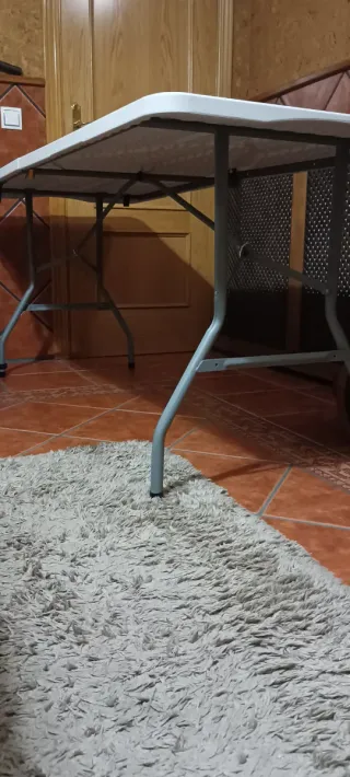 MESA PLEGABLE RESINA 180x74x74 NUEVA