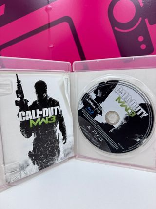 Videojuego PS3 Call of duty mw3