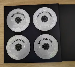JAZZ ICONS (INCLUYE 8 CD libro ilustrado