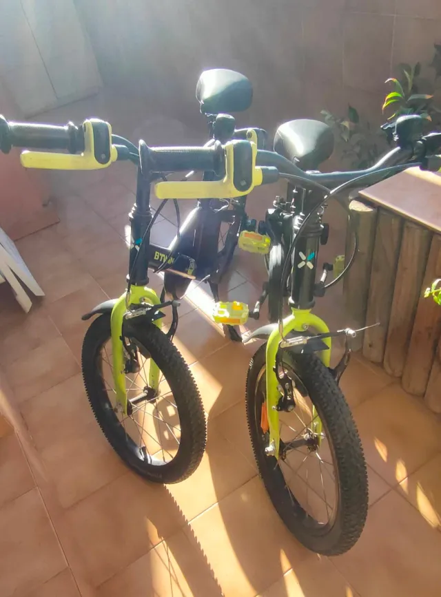 2 Bicicletas Infantiles Btwin 500 " 16 ( 4 - 6 año
