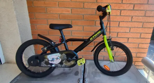 2 Bicicletas Infantiles Btwin 500 " 16 ( 4 - 6 año