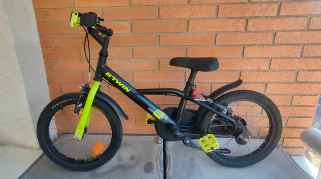 2 Bicicletas Infantiles Btwin 500 " 16 ( 4 - 6 año