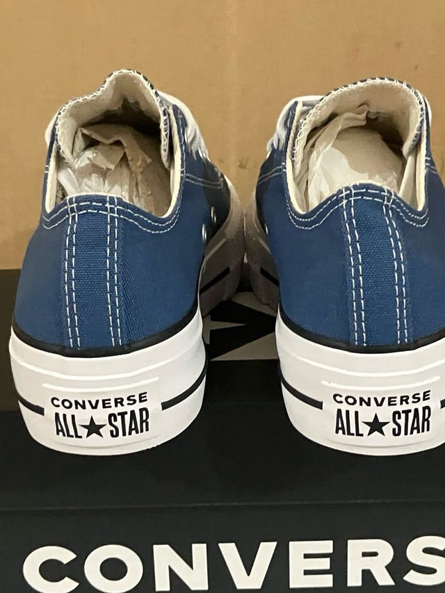 Converse CTAS Lift Hi OX Talla 37 armor blue