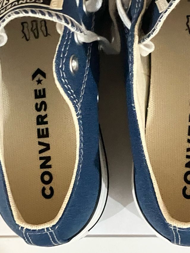 Converse CTAS Lift Hi OX Talla 37 armor blue