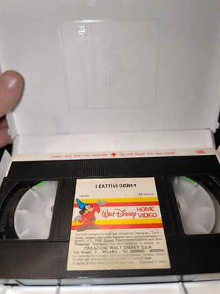 VHS Originale I Cattivi Disney