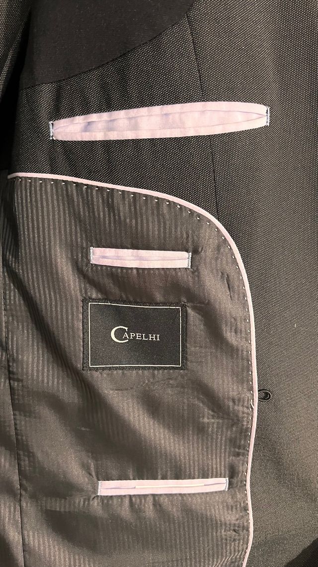 Traje azul marino Capelli Talla M