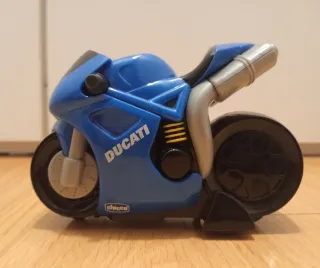 Lote de 3 coches de juguete: moto, F1 y policía