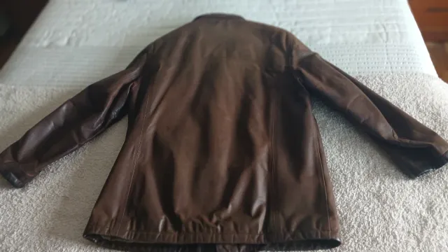 Chaqueta de piel Lotusse para hombre
