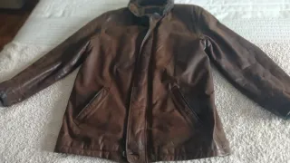 Chaqueta de piel Lotusse para hombre