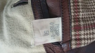 Chaqueta de piel Lotusse para hombre