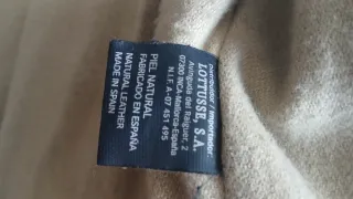 Chaqueta de piel Lotusse para hombre