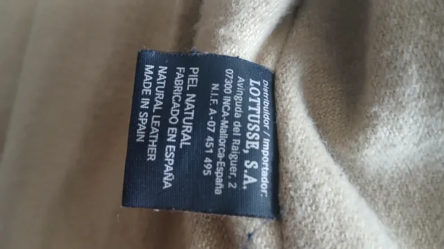 Chaqueta de piel Lotusse para hombre