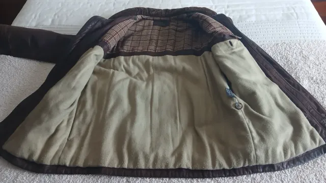 Chaqueta de piel Lotusse para hombre