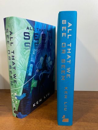 Broken Binding All that we see or seem Firmado