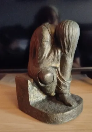 Figura decorativa de bronce tel 633128708