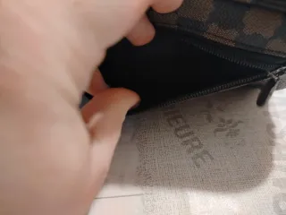 Borsello uomo fantasia scozzese