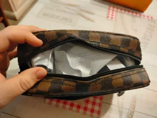 Borsello uomo fantasia scozzese